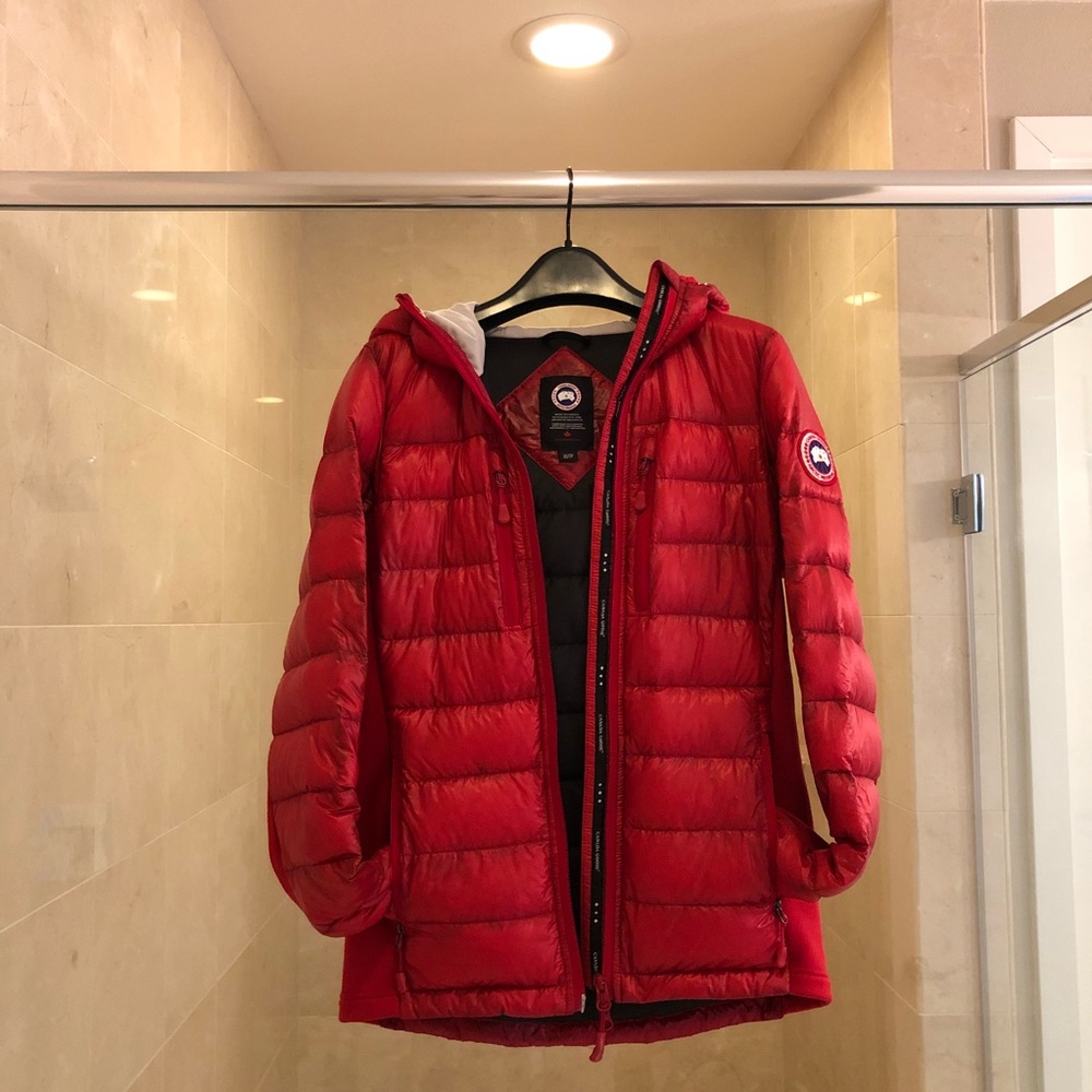 Canada Goose down jacket.